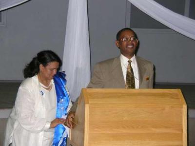 Bishop Messiah at the WMS