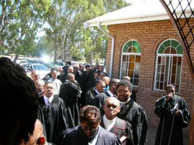 Bishop enters